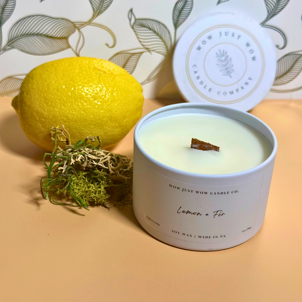 LEMON + FIR AUTUMN/FALL CANDLE