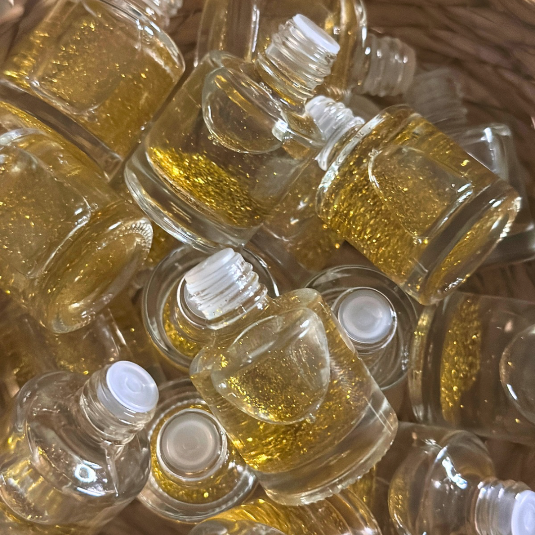Gold Glitter Car Diffusers by Wow Just Wow Candle Co.