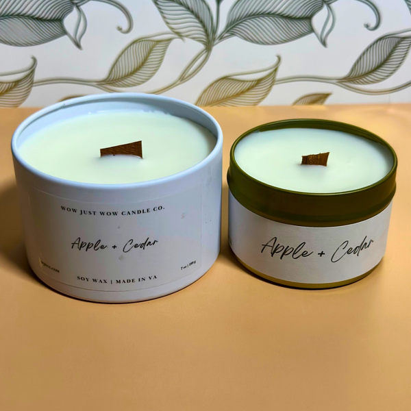 APPLE + CEDAR  AUTUMN/FALL CANDLE