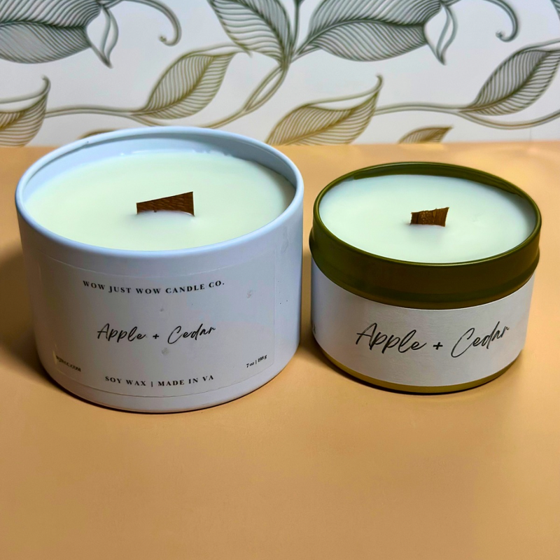 APPLE + CEDAR  AUTUMN/FALL CANDLE