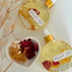 ALL NATURAL HYDRATING BODY OIL W/ 24K GOLD FLAKES (NUT OIL FREE)