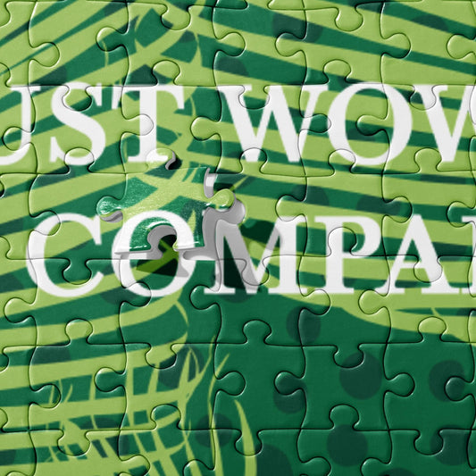 Green Spa Leaf Jigsaw Puzzle: Relax, Unwind, and Piece Together Serenity
