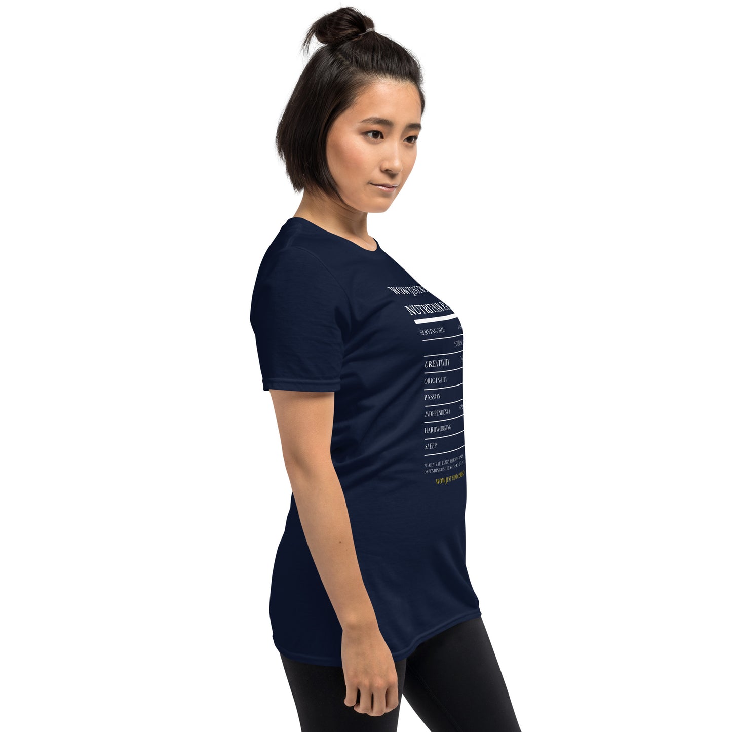 Nutrition Facts Short-Sleeve Unisex T-Shirt